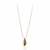 Colar Gota 70 CM Banhado a Ouro 18K