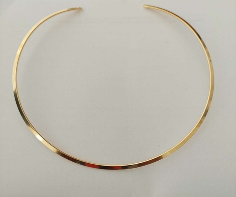 Chocker Aro Liso Gold