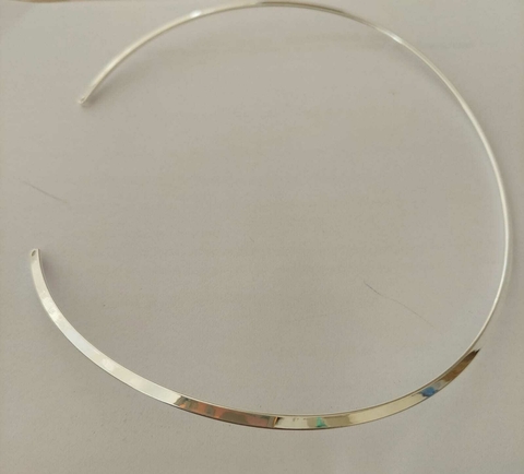 Chocker Aro Liso Silver