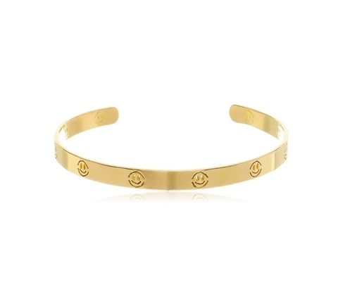 Bracelete Banhado a Ouro 18K Smile