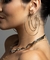 Brinco Argola Lisa Grande Banhada a Ouro 18K - comprar online