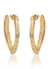 Brinco Cravejado em Zircônia Banhado a Ouro 18K - comprar online