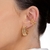 Piercing Fake Argola Trabalhada em Tela Banhada a Ouro 18K na internet