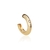 Piercing Fake Argola com Pedra Central Zircônia Banhado a Ouro 18K na internet