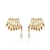 Brinco Ear Cuff com Pedra em Zircônia Banhado a Ouro 18K - comprar online