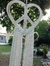 Corazón Grande Figura Decorada Fibrofacil Y Lana 1,20m - comprar online