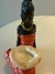 Africana Con Bandeja Pintada A Mano Artesanal De Yeso 25cm de Altura - comprar online