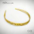 Tiara "Trançada" de capim dourado - OhLuca.com | Moda, arte, roupa e acessórios.