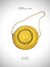 Bolsa de capim dourado Mandala grande - comprar online