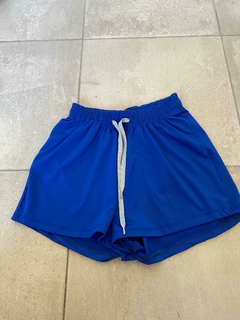 SHORT DEPORTIVO AZUL