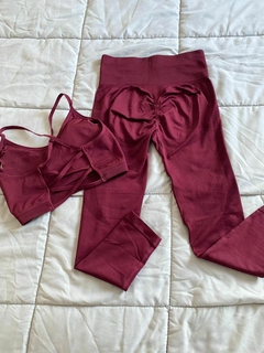SET BORDO CRUZADO