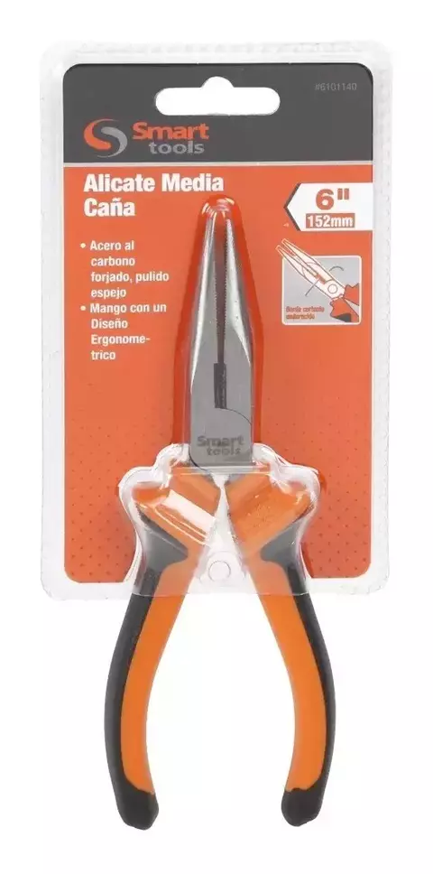 Alicate de punta mango bimaterial