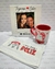 Kit personalizado com foto Caneca, toalhinha e azulejo porta retrato