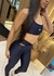 Conjunto calça cós cruzado + top decote - Preto Wonder - comprar online