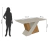 Conjunto Mesa 170cm Vênus com Vidro e 6 Cadeiras Astrid Amêndoa Clean/Off White na internet