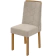 Conjunto Mesa 170cm Vênus com Vidro e 6 Cadeiras Astrid Amêndoa Clean/Off White - comprar online