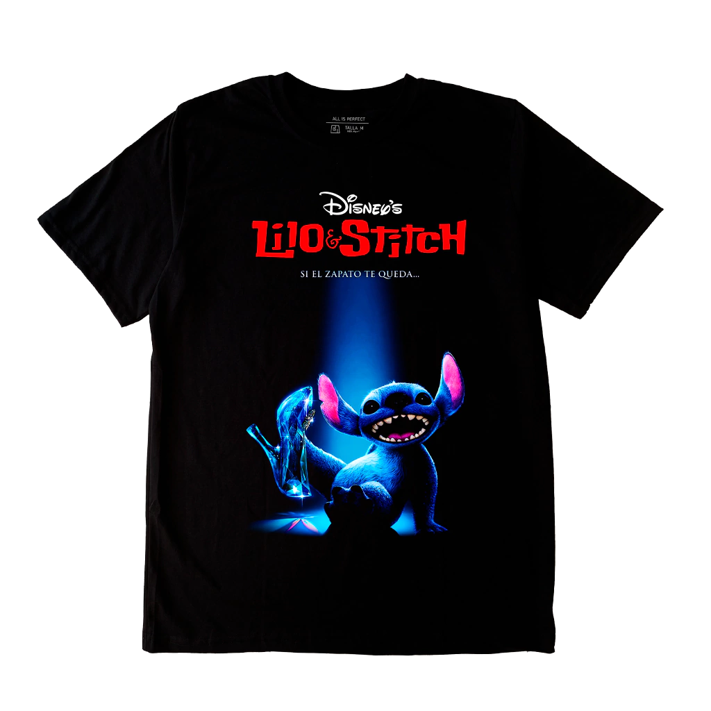 PLAYERA L&S -ZAPATILLA DE CRISTAL