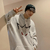Pokémon Gengar Hoodie de manga comprida masculino, fantasia de anime, camisa es na internet