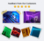 RGB LED Strip Lights para Home Party, Music Sync, Mudança de cor, 5050 ,5V, 1m- na internet