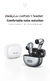 Lenovo-LP5 Fones De Ouvido Bluetooth Sem Fio, Fone De Ouvido De Música HiFi Com - Fireshop