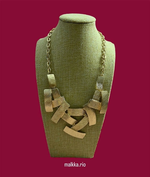 Colar Pieces Dourado