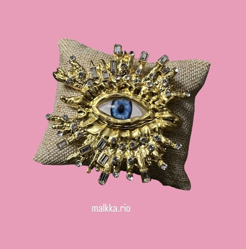 Broche Blue Eye