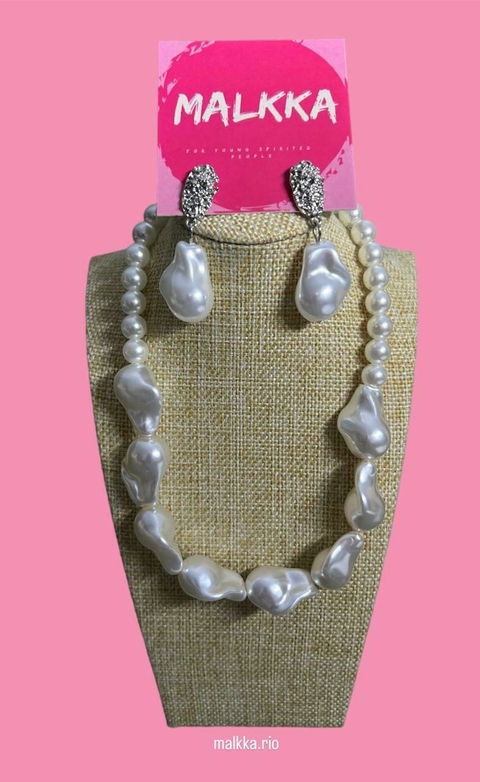 Conjunto Pérolas Barrocas