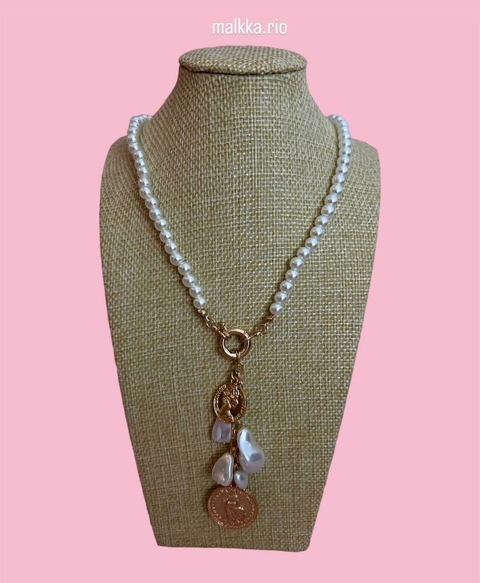 Colar Pérola Cascata