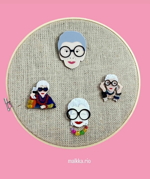 Broches Coleção Íris