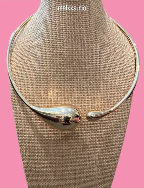 Chocker Gota Dourada