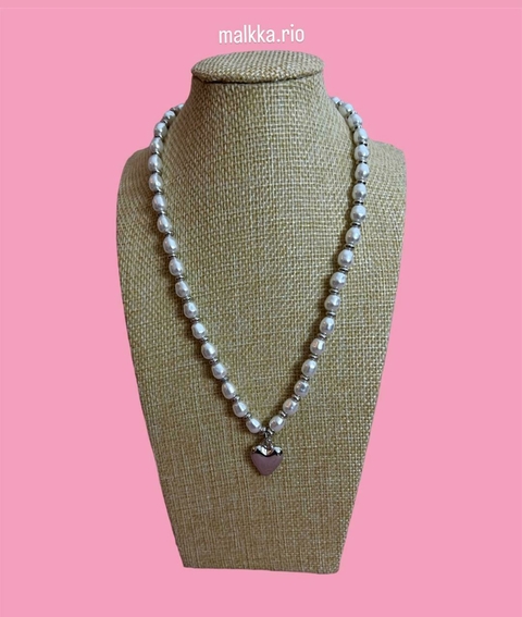 Colar Pérolas One Love