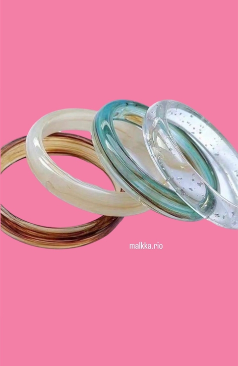 Pulseiras Resinas Especiais