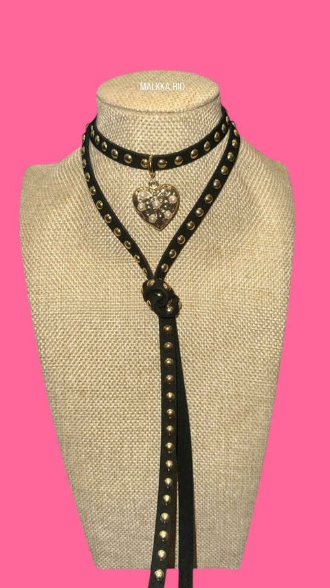 Chocker Tachinhas Heart