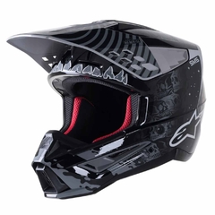Casco Moto ALPINESTARS S-M5 SOLAR FLARE Gris