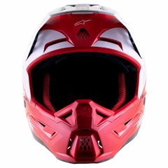 Casco Alpinestars S-M5 Rayon Rojo Blanco - comprar online