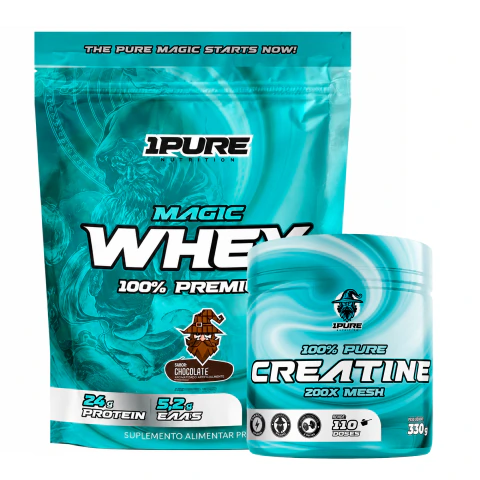 COMBO WHEY PROTEIN 900G + CREATINA 300G