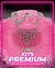 Sombrero Rosa Strass + anteojos