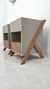 Mesa de Cabeceira Infinity (par) - Fundo Infinito - comprar online