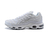 Air Max Plus Tn 1 "Triple White" Sola Cinza.