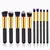 KIT 10 PINCEIS de maquiagem esfumar contorno kabuki profissional