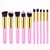 KIT 10 PINCEIS de maquiagem esfumar contorno kabuki profissional na internet