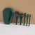 Kit 5 Pinceis Estojo Concha com Espelho - comprar online