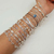 Kit Pulseira Folheada, Feminina Dourada, Bijuteria - PICKINGstore