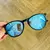ÓCULOS DE SOL Masculino Feminino Vintage Redondo Oval na internet