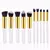 KIT 10 PINCEIS de maquiagem esfumar contorno kabuki profissional - comprar online