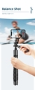Cool dier-selfie stick com tripé, monopé dobrável com obturador bluetooth - PICKINGstore
