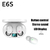 FONES DE OUVIDO SEM FIO TWS E6S , Bluetooth - PICKINGstore