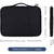 Capa para tablet multibolsos à prova de choque, bolsa de proteção,