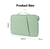 Imagem do Capa para tablet multibolsos à prova de choque, bolsa de proteção,