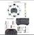 Mini Teclado USB Wireless Mini Teclado Sem Fio Com TouchPad - Entrega Rápida Ve - comprar online